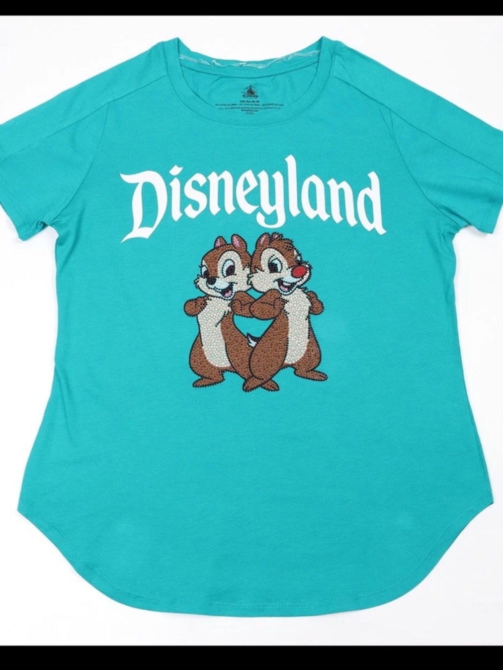 Disneyland Chip & Dale Rhinestone Tee